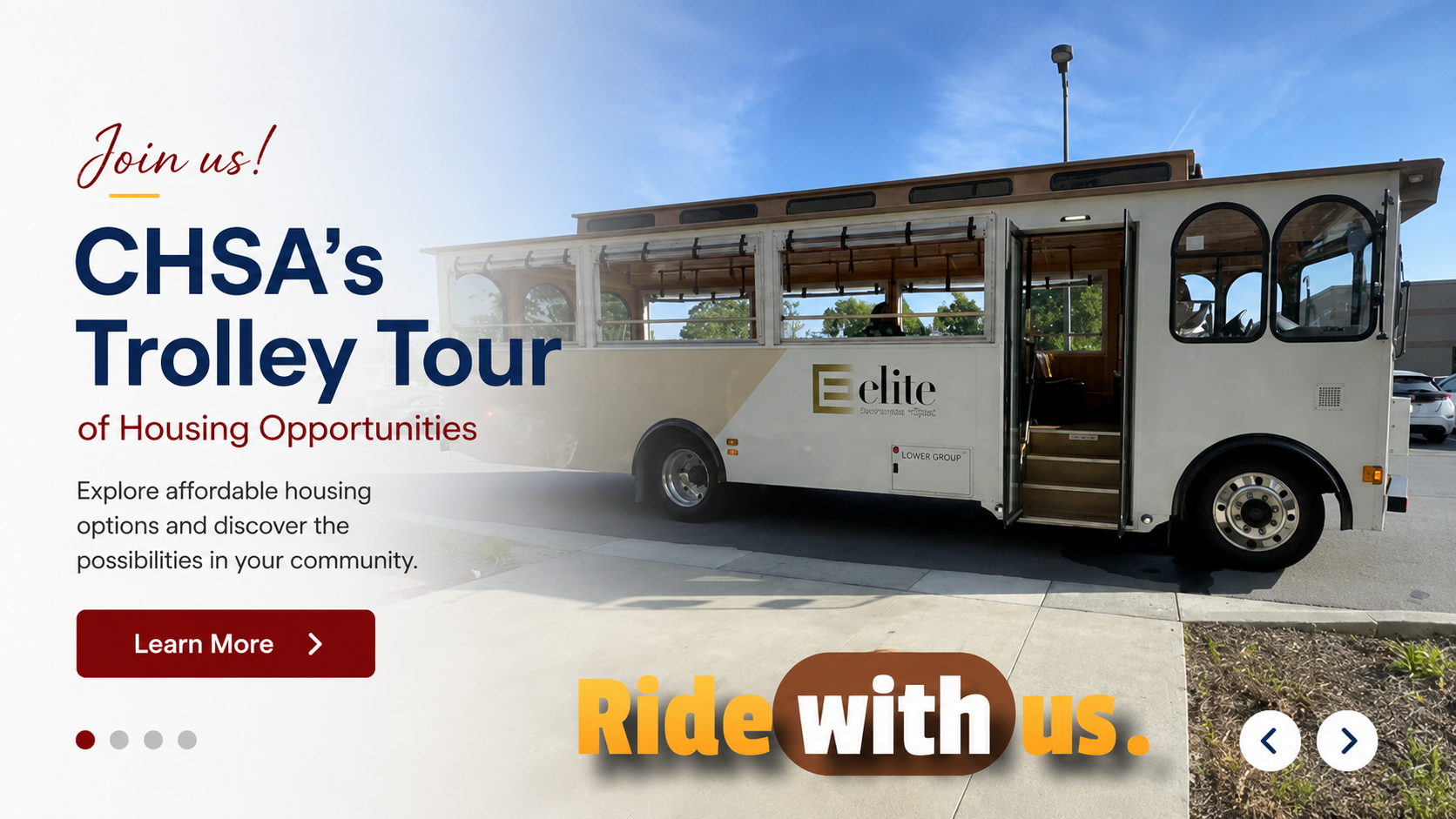 CHSA Trolley Tour of Housing Opportunities